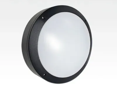 40W LED Wand/Deckenleuchte anthrazit rund Tageslicht Weiß / 6000-6500K 1800lm 230VAC IP65 120Grad — Bild 3
