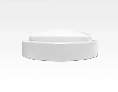 10W LED Wand/Deckenleuchte weiss rund Tageslicht Weiß / 6000-6500K 450lm 230VAC IP65 120Grad — Bild 4