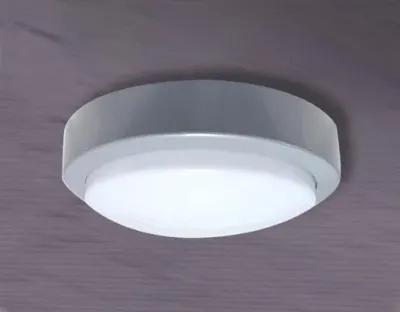 10W LED Wand/Deckenleuchte anthrazit rund Tageslicht Weiß / 6000-6500K 450lm 24VDC IP65 120Grad — Bild 2