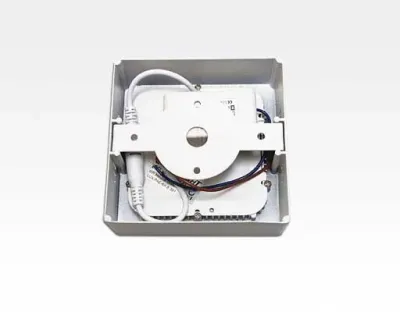 1,5W LED Aufbauleuchte gelb quadratisch dimmbar Warm Weiß / 2700-3200K 110lm 230VAC IP40 110Grad — Bild 5