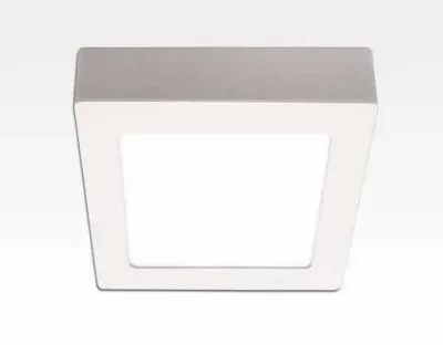 18W LED Aufbauleuchte weiß quadratisch dimmbar Warm Weiß / 2700-3200K 1408lm 230VAC IP40 110Grad — Bild 1