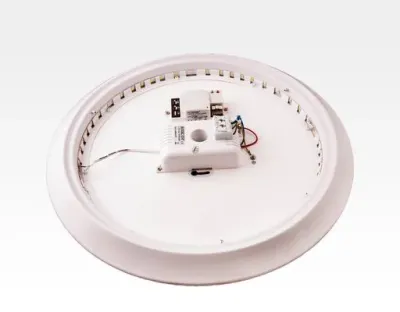 24W LED Wand/Deckenleuchte weiß rund Warm Weiß / 2800-3300K 1400lm 230VAC 120Grad — Bild 4