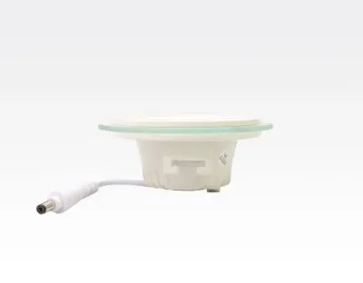 6W LED Einbau Downlight weiß rund dimmbar Neutral Weiß / 4200-4700K 480lm 230VAC IP44 110Grad -Ausstellungsstück mit kleinen Schönheitsfehler — Bild 3