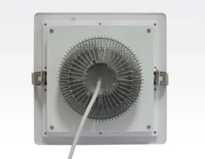 36W LED Einbau Downlight weiß quadratisch dimmbar Neutral Weiß  / 4000-4500K 3600lm 230VAC IP43 120Grad — Bild 5