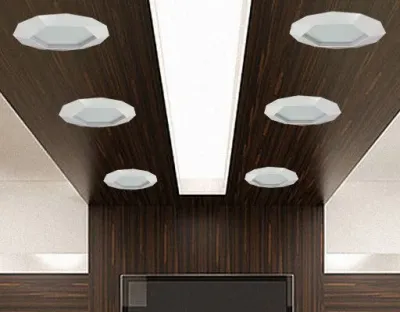 18W LED Einbau Downlight dimmbar weiß Neutral Weiß / 4000-4500K 1800lm 230VAC IP43 120Grad — Bild 2