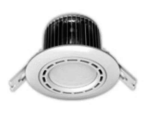 7W LED Einbau Downlight weiß rund Warm Weiss / 2700-3200k 630lm 230VAC 120Grad