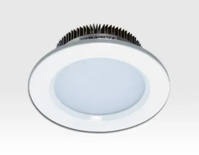 6W LED Einbau Downlight weiß rund Warm Weiss / 2700-3200K 504lm 230VAC 120Grad