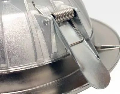 5W LED Einbau Downlight Edelstahl gebürstet rund dim.NeutralWeiß / 4000-4500K 320lm 230VAC IP40 120Grad — Bild 9