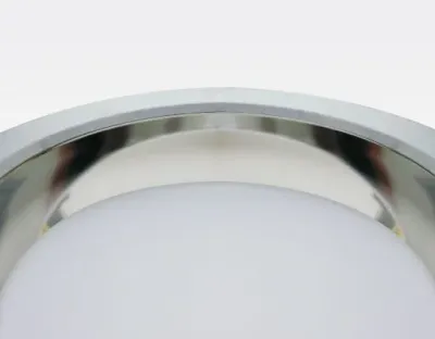 15W LED Einbau Downlight silber rund Warm Weiß / 2800-3000K 1100lm 230VAC IP44 120Grad — Bild 3