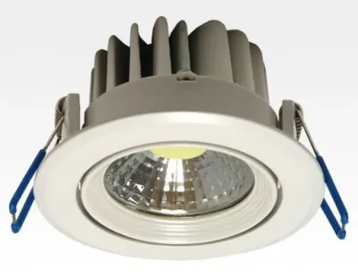 3W LED Einbau Downlight weiß rund Warm Weiß / 2700-3200K 180lm 230VAC IP44 120Grad — Bild 1