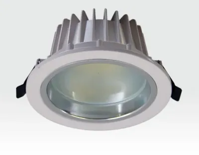 10W LED Einbau Downlight weiß rund Warm Weiß / 2700-3200K 540lm 230VAC IP44 120Grad — Bild 1