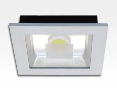 15W LED Einbau Downlight weiß quadratisch Warm Weiß / 2700-3200K 975lm 230VAC IP40 120Grad