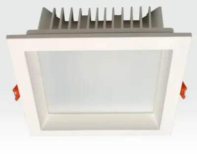 18W LED Einbau Downlight weiß quadratisch Warm Weiß / 2700-3200K 720lm 230VAC IP44 120Grad — Bild 1