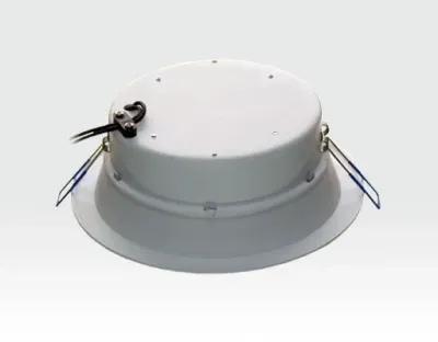 9W LED Einbau Downlight weiß rund Warm Weiß / 2700-3200K 585lm 230VAC IP40 120Grad-Ausstellungsstück mit kleinen Schönheitsfehlern — Bild 3