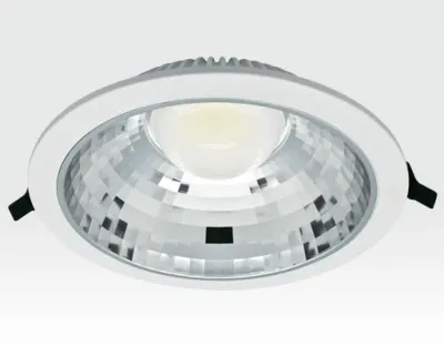 15W LED Einbau Downlight weiß rund Warm Weiß / 2700-3200K 975lm 230VAC IP40 120Grad — Bild 1