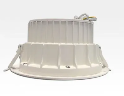 30W LED Einbau Downlight weiß rund  Warm Weiß / 2700-3200K 1950lm 230VAC IP40 120Grad — Bild 2
