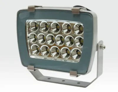 16W LED Strahler Neutral Weiss 1280lm 60Grad / 4000-4500K IP65 230VAC 210x175x115mm — Bild 4