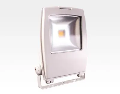 30W LED Strahler Warm Weiß 120Grad Verkehrsweiß / 2700-3200 K 1996lm IP65 230VAC — Bild 1