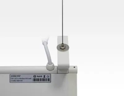 10W LED Lichtbalken Silber 120Grad Warm Weiß / 2800-3200K 760lm 230VAC L646mm — Bild 3