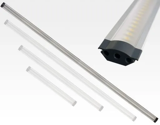 10W LED Lichtleiste 100cm 650lm Warm Weiß / 12VDC 100Grad