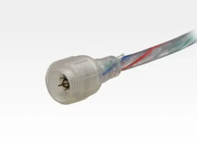 Anschlusskabel IP67 Easy Stecker RGB 4-polig für LTRLOS*RGBxxx / 15cm male und 1 offenes Ende — Bild 1