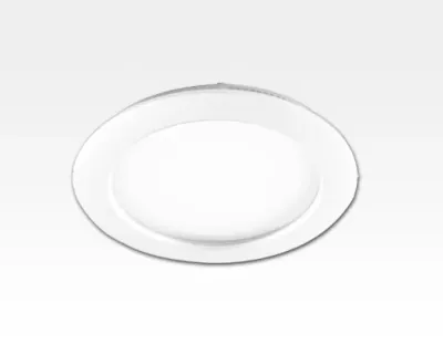 6W LED Paneel weiss rund Warm Weiss dimmbar / D120mm 230VAC — Bild 1