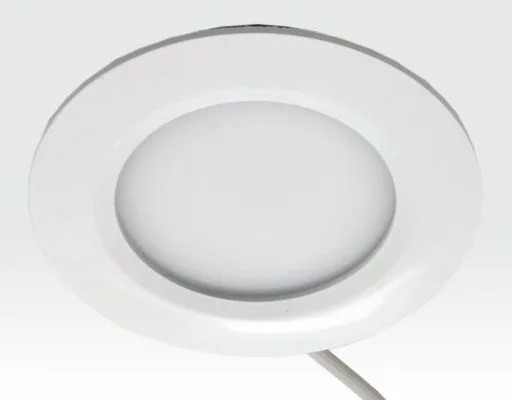 6W LED Paneel weiss rund Neutral Weiss dimmbar 400lm 120Grad / 4000-4500K D110mm 230VAC -Ausstellungsstück mit kleinen Schönheitsfehlern