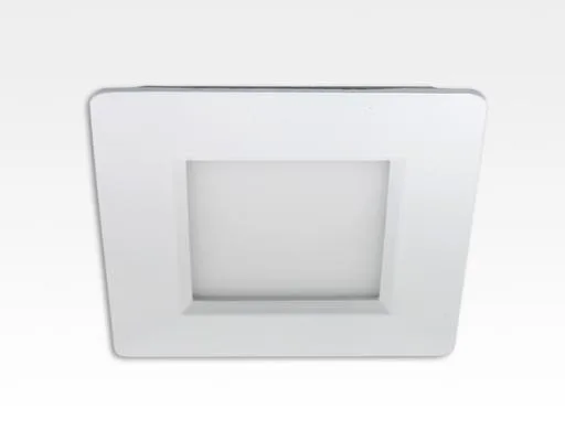 5W LED Paneel weiss quadratisch Warm Weiss dimmbar 350lm 120Grad / 2700-3200K 110x110mm 230VAC