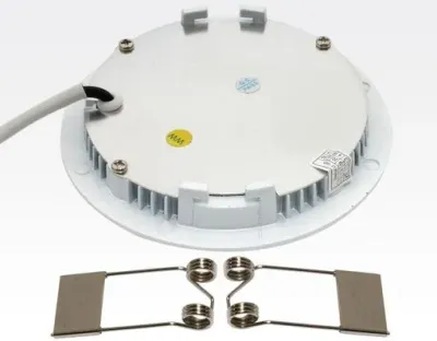 7W LED Paneel weiss WW 2700-3200K dimmbar 400lm 120Grad / D110 H14 LM95 230VAC — Bild 2