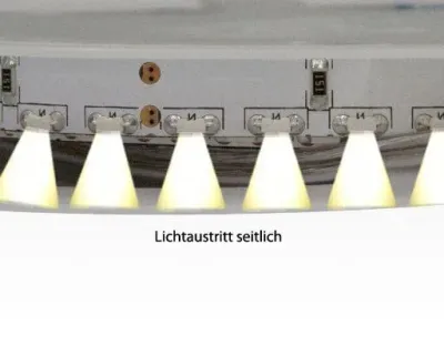 4,8W/m LED Lichtband Warm Weiß Rolle mit 5m 60LEDs/m 24VDC / 260lm/m seitlich abstrahlend IP20 — Bild 2