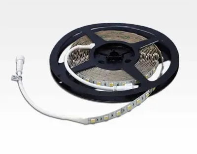 14,4W/m LED Lichtband Neutral Weiß Rolle 5m mit Easy Stecker / 720lm/m 60LEDs/m 24VDC