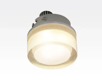3W LED Einbau Downlight rund dimmbar Warm Weiß / 2700-3200K 270lm 12VDC IP44 110Grad — Bild 1