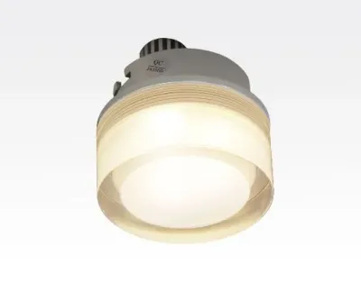 3W LED Einbau Downlight rund dimmbar Warm Weiß / 2700-3200K 270lm 230VAC IP44 110Grad — Bild 1