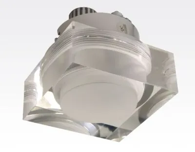 3W LED Einbau Downlight quadratisch dimmbar Warm Weiß / 2700-3200K 270lm 12VDC IP44 110Grad — Bild 2