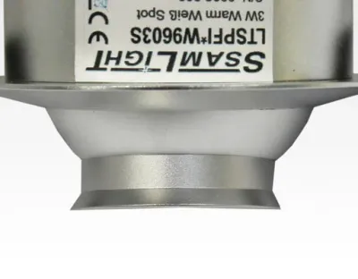 5W LED Fokus Einbauspot silber rund Neutral Weiß / 4000K 310lm 230VAC 16-39Grad — Bild 4