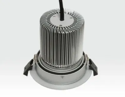 18W LED Spot silber frosted Neutral Weiß dimmbar / 900lm IP44 230VAC — Bild 4
