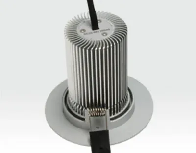 15W LED Einbau Leuchte silber Warm Weiß dimmbar / 650lm IP44 230VAC — Bild 4
