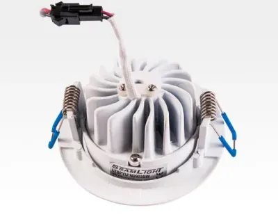 3W LED Einbau Spotleuchte weiß rund Neutral Weiß / 4000-4500K 180lm 230VAC IP44 65Grad — Bild 4