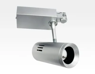 30W LED 3-Phasen Schienen Leuchte 24-60Grad einstellbar / silber Neutral Weiss 2800lm 230VAC