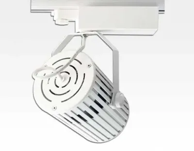 60W LED 3-Phasen Schienen Leuchte 24-60Grad einstellbar / weiss Warm Weiss 5600lm 230VAC -Ausstellungsstück mit kleinen Schönheitsfehler — Bild 2