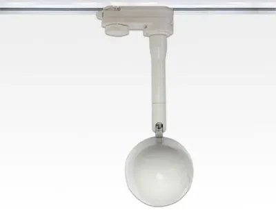 20W LED 3-Phasen Schienen Leuchte 24-60Grad einstellbar / weiss Warm Weiss 2000lm 230VAC -Ausstellungsstück mit kleinen Schönheitsfehler — Bild 5