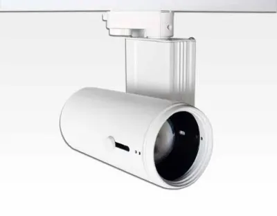 30W LED 3-Phasen Schienen Leuchte 24-60Grad einstellbar / weiss Warm Weiss 2800lm 230VAC — Bild 1