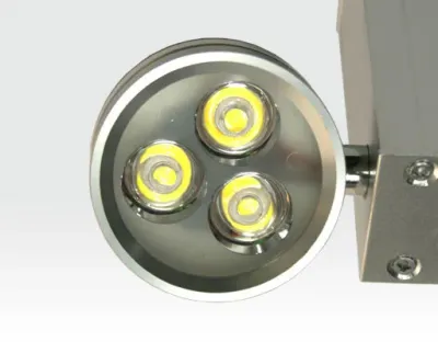 ABVERKAUF 2x3WLED Schienen Doppel Leuchte für 1-Phasen Schiene / silber Neutral Weiss 487lm 30Grad 230VAC — Bild 5