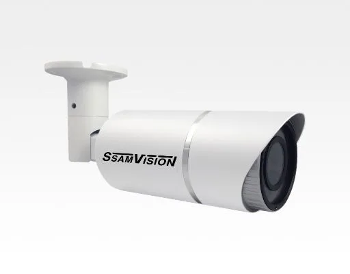 1/3" 960H D&N Bullet Kamera weiß 8mm mit IR LEDs / IP66 12-24V AC/DC IRCut Effio-E