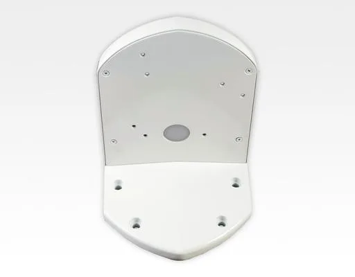 Universal Montagewinkel Wandarm Halterung Wandkonsole weiss / Länge 180mm